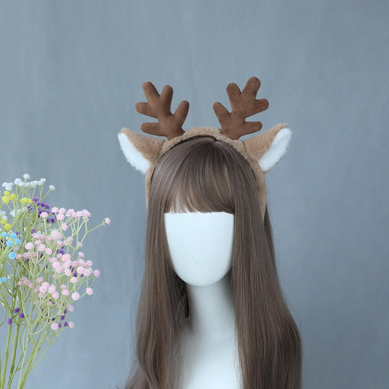 Reindeer Antlers Headband - عيد الميلاد زي عقال آذان الرنة