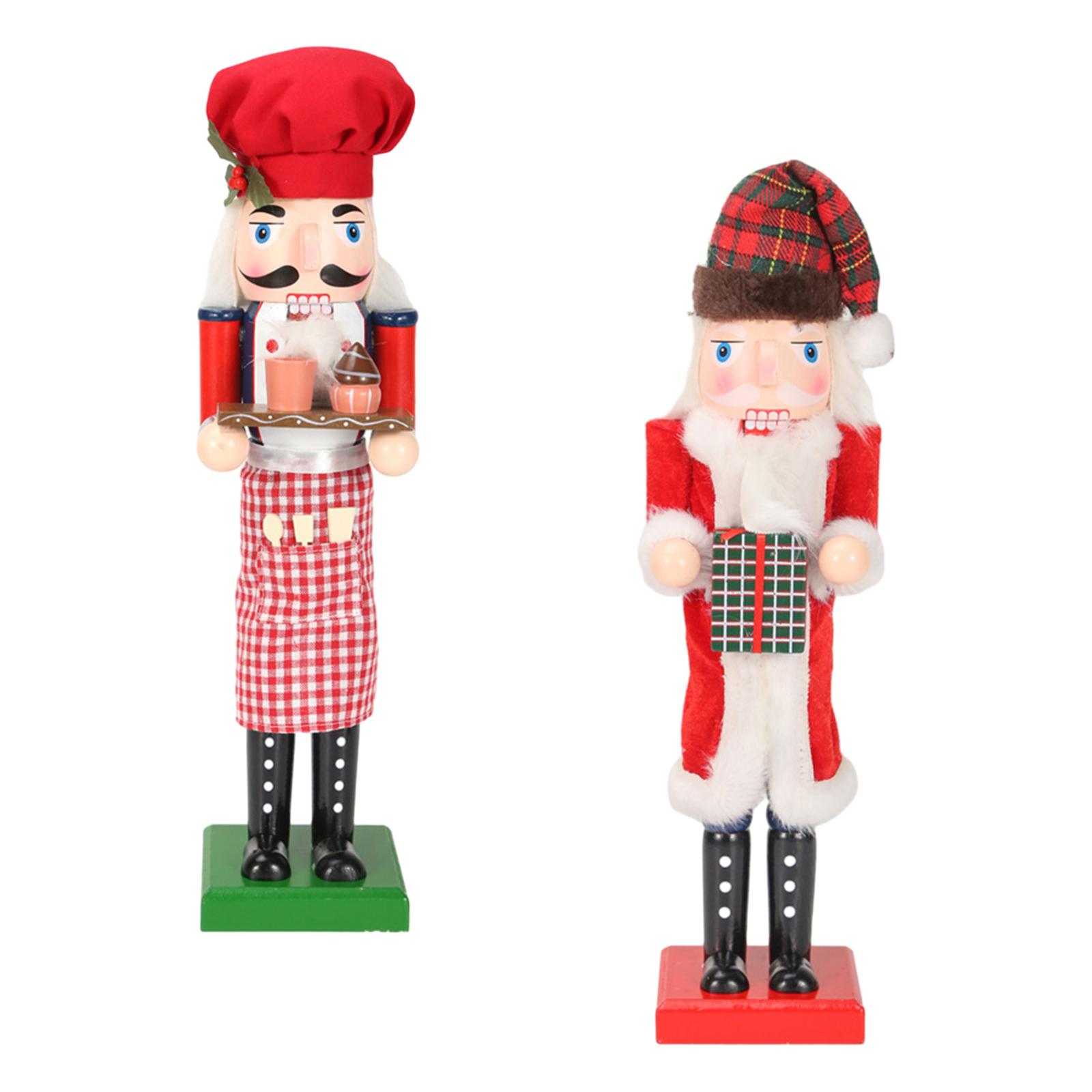 زينة كسارة البندق الخشبية بطول - مراجعة Nutcracker Figurine وسعره
