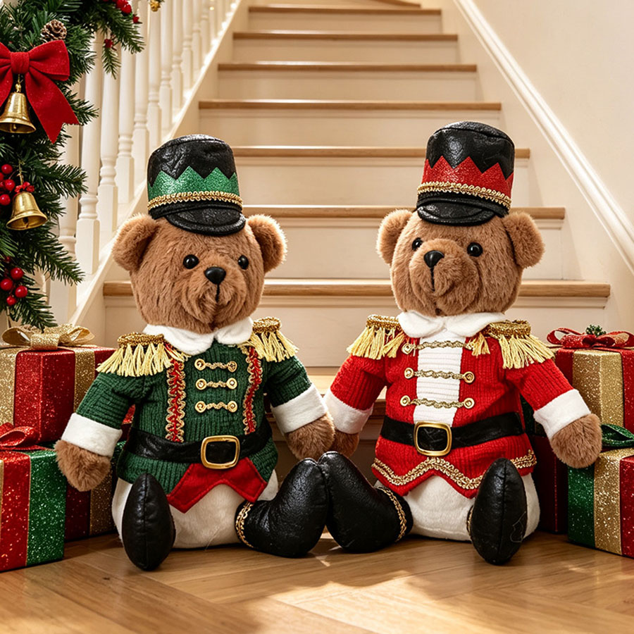 دمية دب الجندي لعيد الميلاد، ل - مراجعة Nutcracker Figurine وسعره