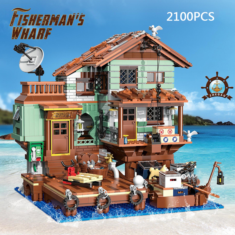 مكعبات بناء مصغرة لمشهد مدينة  - مراجعة Lego Set City وسعره