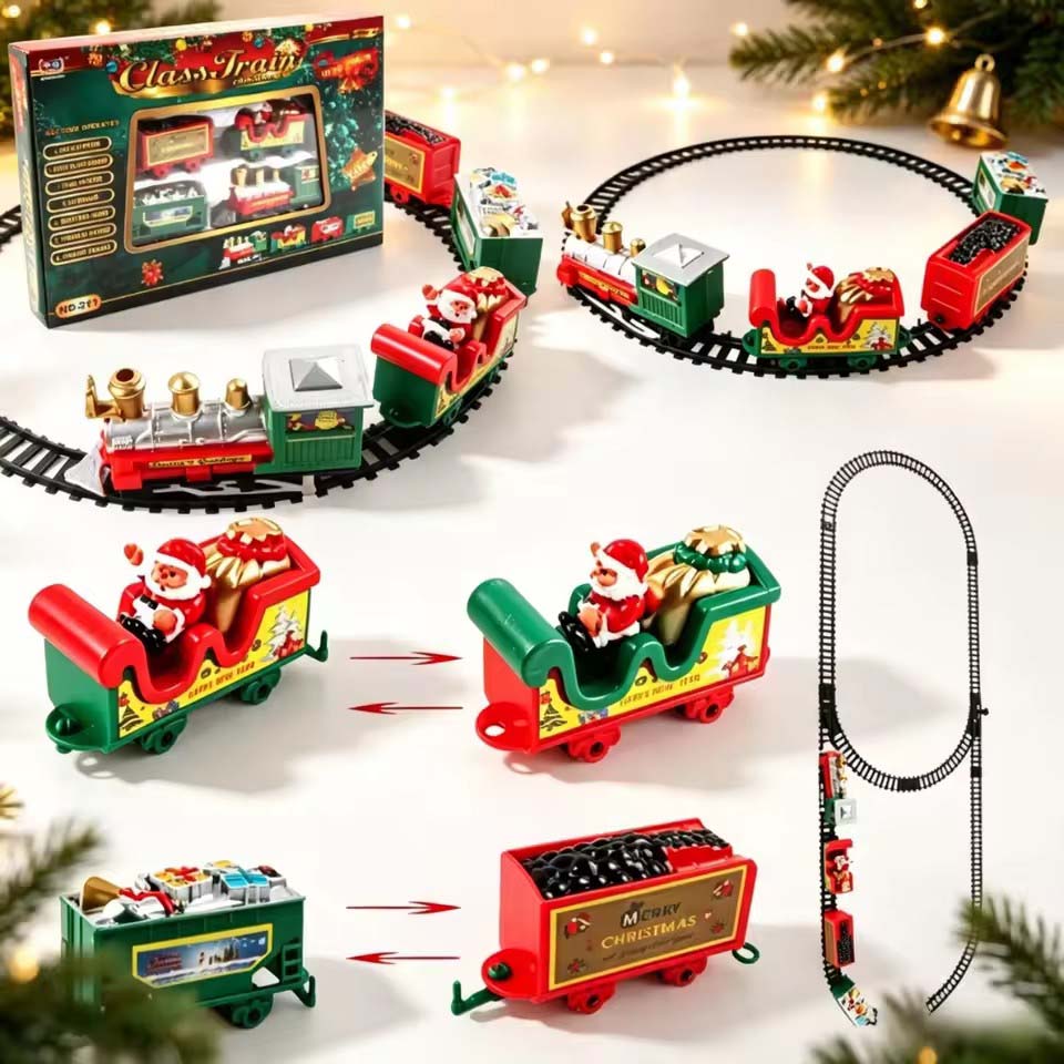 مجموعة قطار كهربائي واقعية لعي - مراجعة Christmas Tree Artificial وسعره