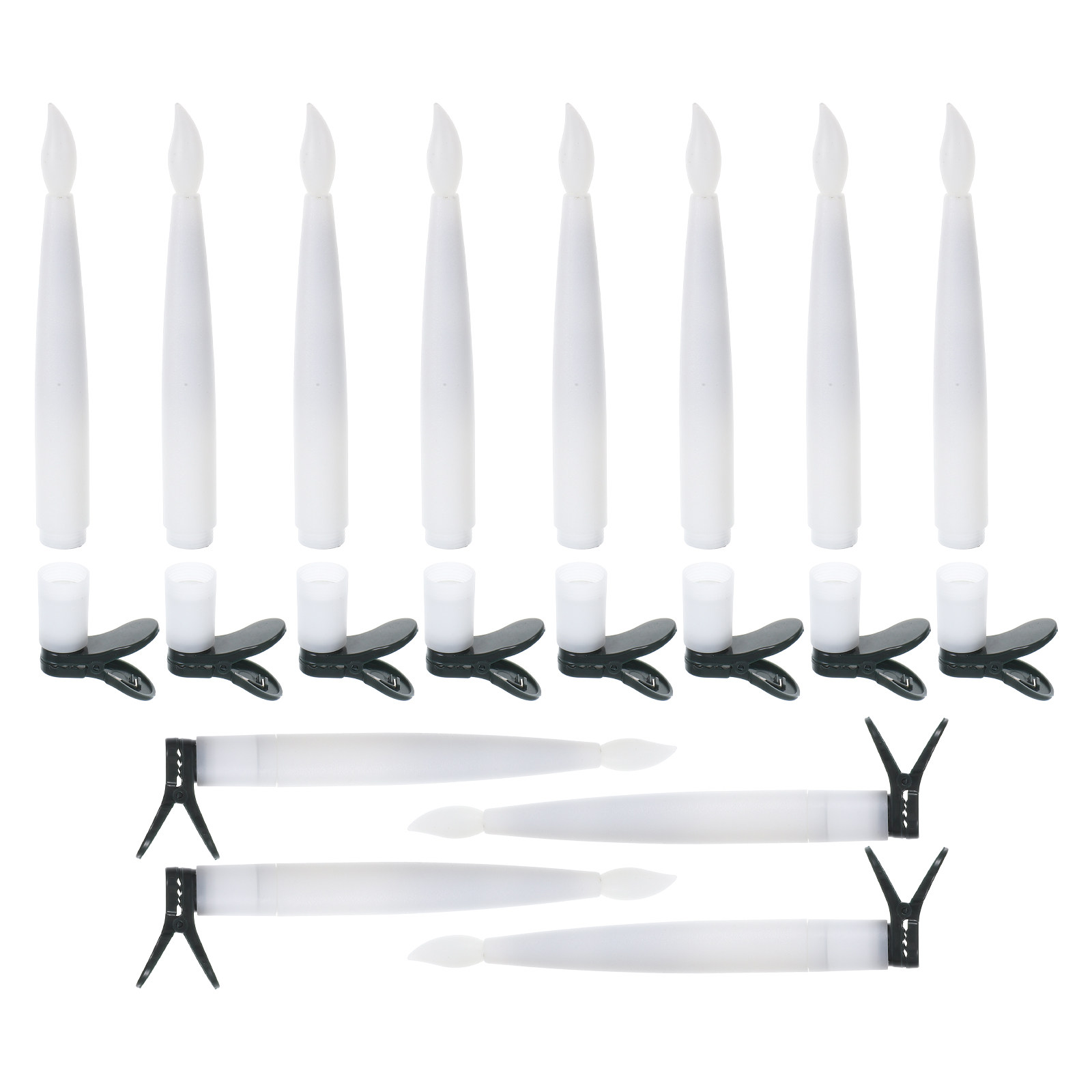 12 مجموعة من زينة شجرة عيد الم - مراجعة Holiday Candle Set وسعره